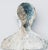Metal Antique French Zinc Bust Sculpture, Continental Cast Metal Figure, Unsigned, Circa Early 20th Century, 24" X 24" For Sale - Image 7 of 9