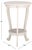 Contemporary Mary Pedestal Table in Ivory For Sale - Image 3 of 8