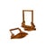 1950s Empire Mirrors, 1950s, Set of 2 For Sale - Image 5 of 5