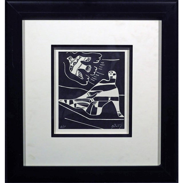 Neal Doty Cleopatra Custom Framed Hand Signed Art Lithograph For Sale