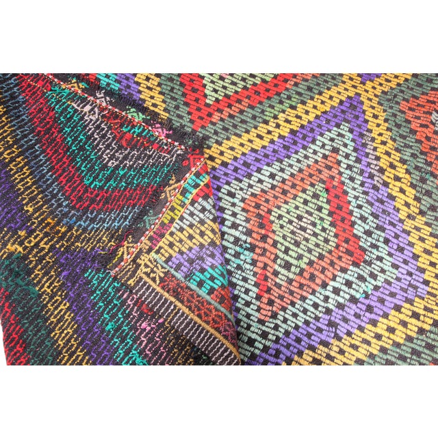 Vintage Turkish Kilim Rug-5’2’x7’7" For Sale - Image 11 of 11