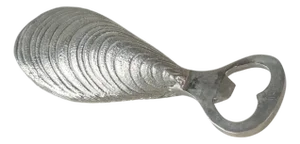 Mid-Century Modern Mussel Shaped Bottle Opener, 1940s