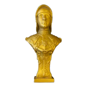 French Seal Bronze Jeanne D’Arc 1880