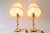 Jugendstil Brass Table Lamps with Fabric Shades, Vienna, Austria, 1908, Set of 2 For Sale - Image 15 of 18