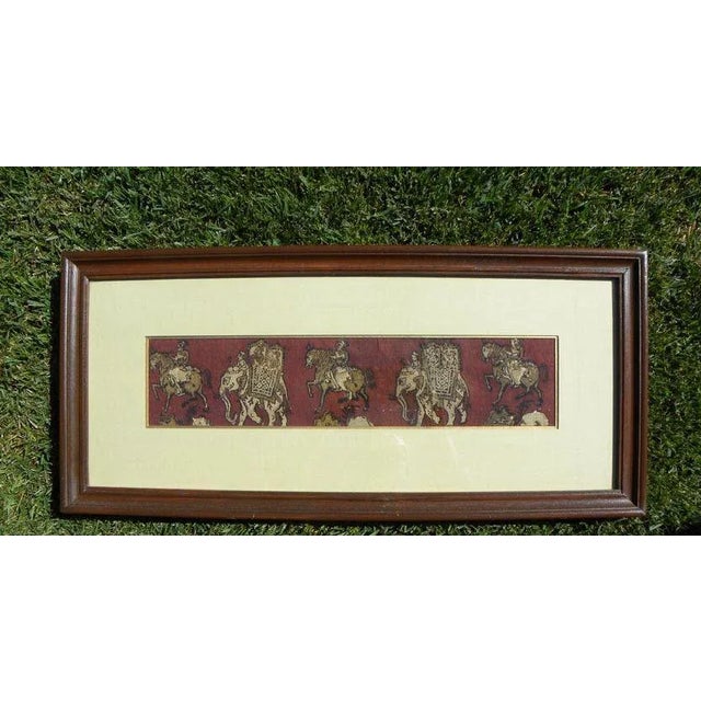 Framed Kalamkari Textile, Moghul Empire