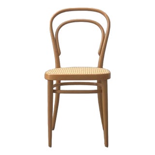 Vintage Bentwood Chair with Viennese Caning from Thonet, 1981 For Sale