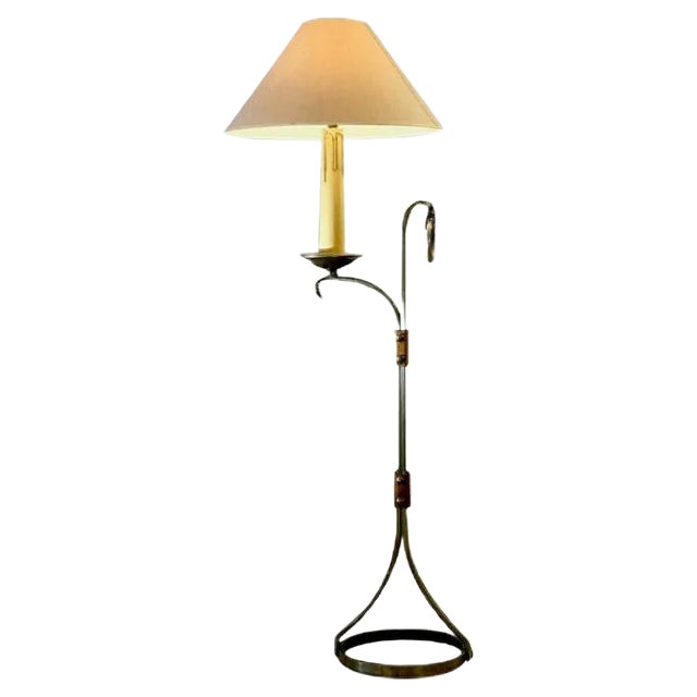 Mid-Century Liseuse Floor Lamp by Jean-Pierre Ryckaert for Ed. Ryckaert / Le Dauphin For Sale