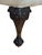 Brown Georgian Style Ball & Claw Foot Bench For Sale - Image 8 of 10