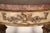 Wood Antique Louis XVI Style Silver Leaf and Painted Marble Top Console Table For Sale - Image 7 of 11