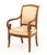 Louis Philippe Walnut Upholstered Fauteuils, Pair For Sale In New York - Image 6 of 11