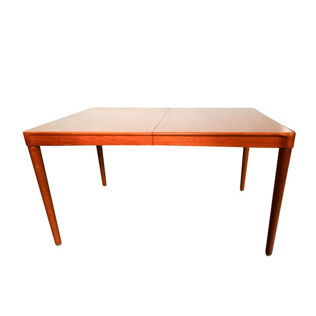 HW Klein Bramin Teak Dining Table Designed by h.w. Klein Danish Modern For Sale - Image 4 of 7