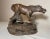 Up for sale is a very nice quality antique 19th century Armor Bronze Co. bronze clad horse ashtray. This large example is...