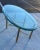 Brass Mastercraft Coffee Table in Faux Bamboo For Sale - Image 8 of 13