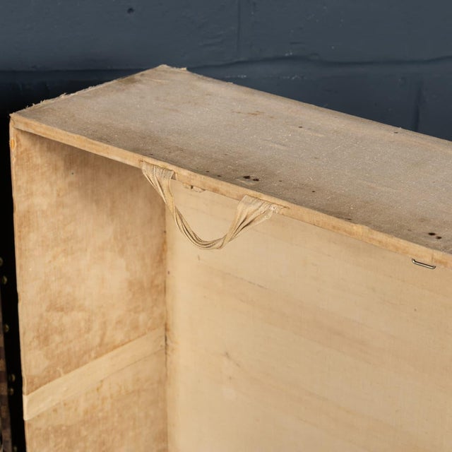 Antique French Trunk in Damier Canvas from Louis Vuitton, 1900 For Sale - Image 14 of 18