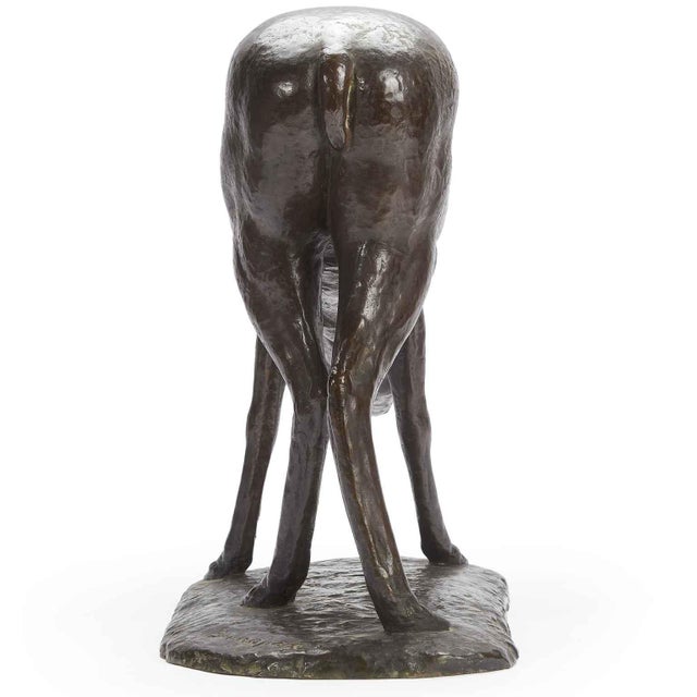 Francesco Buonapace, Fawn, 1930, Bronze For Sale - Image 10 of 12