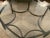 1970s Black & Glass Hexagon Coffee Table For Sale - Image 4 of 12