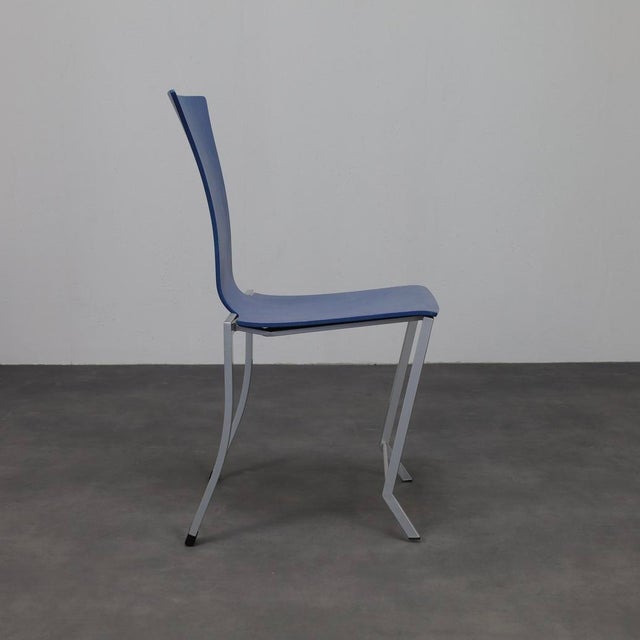 Postmodern Dining Chairs by Karl Friedrich Förster for KFF, 1990s, Set of 4 For Sale - Image 4 of 9