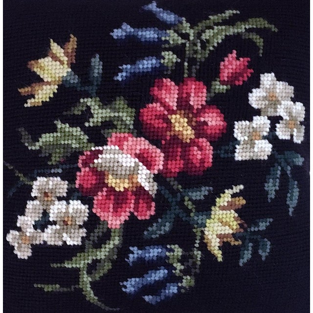 Vintage Needlepoint Pillows A Pair Chairish