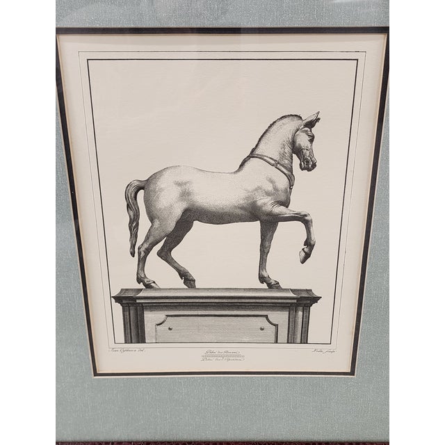 Vintage Carlo Noli Equestrian Etchings Framed Prints - A Pair For Sale In New York - Image 6 of 12