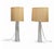 Venini Mid-Century Modern Glass Lamps by Fulvio Bianconi for Venini, 1950s, Set of 2 For Sale - Image 4 of 5