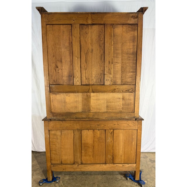 Wood 1840’s Antique Carved French Cupboard For Sale - Image 7 of 7