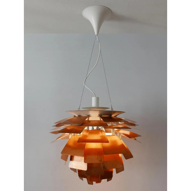 Copper PH Artichoke Pendant Lamp by Poul Henningsen for Louis Poulsen, 2000s For Sale - Image 6 of 18