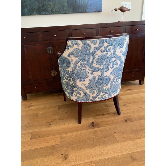 Baker Furniture Barbara Barry Deco Lounge Chairs a Pair Chairish