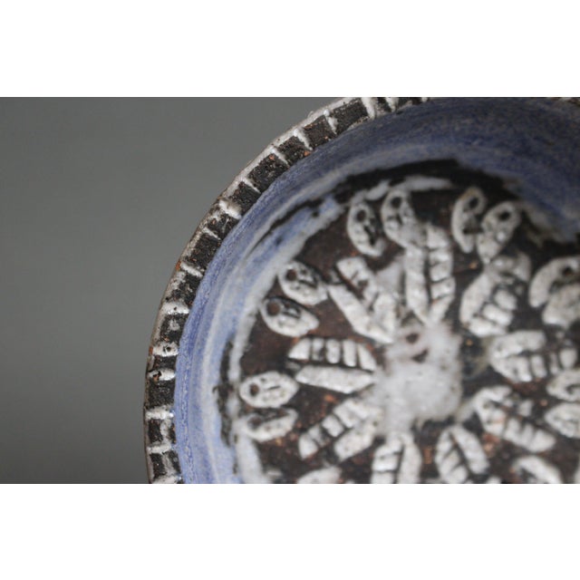 Mid-Century Modern Decorative Ceramic Bowl by Albert Thiry, 1970s For Sale - Image 11 of 17