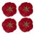 Bordallo Pinheiro Tomato Salad/Dessert Plates, Set of 4 For Sale