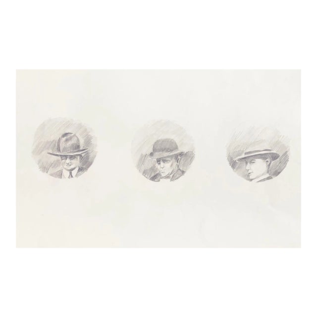 1970s Portrait Litho by Adrienne Anderson For Sale