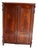 Antique German Mahogany Cabinet For Sale