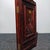 Brown Vintage Chinese Huali Rosewood Table Screen | Four Gentlemen Motif & Calligraphy For Sale - Image 8 of 10