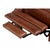 English Club Leather Recliner in Chestnut Brown For Sale - Image 10 of 11
