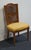 Mediterranean Henredon Furniture Walnut Italian Mediterranean Cane Back Dining Side Chair For Sale - Image 3 of 10