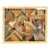 1990s Robert Hall Mechanical Maze Signed Large Textured Geometric Abstract For Sale