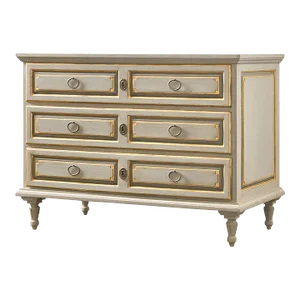 French Provincial Painted Commode