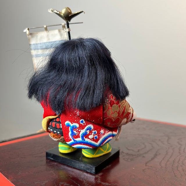 Red Japanese Palace Figurines, 1960s, Set of 3 For Sale - Image 8 of 18