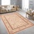 "Enhance the ambiance of your home with this magnificent Persian-influenced Turkish hand-knotted rug made by skilled...