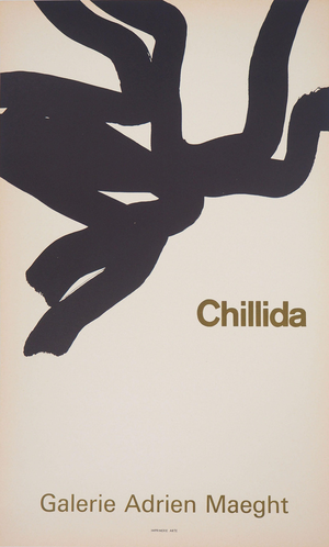 Expo 1966 Poster after Eduardo Chillida