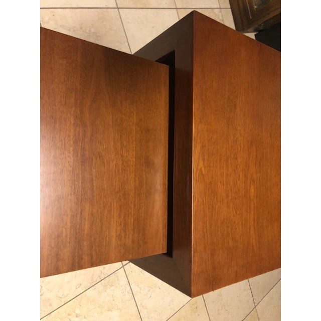 Late 20th Century Arhaus Nesting End Tables - Set of 2 For Sale - Image 11 of 12