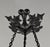French Art Deco Pendant Light by Le Verre Francais Schneider - 1925 Cameo Chandelier France For Sale - Image 11 of 17