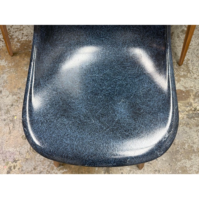Shell Case Study Furniture Shell Spyder Base Side Chairs, Set of Six For Sale - Image 7 of 12