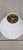 Vintage Chinese Porcelain Floral Table Lamp With Hardwood Base & Pleated Shade For Sale - Image 6 of 12
