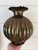 Beautiful hand-hammered brass vase by Egidio Casagrande, made in Italy and stamped on the underside. This piece features a...