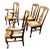 Arts & Crafts Early 20th Century Stomps Burkhardt Arts & Crafts Quarter Sawn Oak Dining Chairs - Set of 4 For Sale - Image 3 of 12