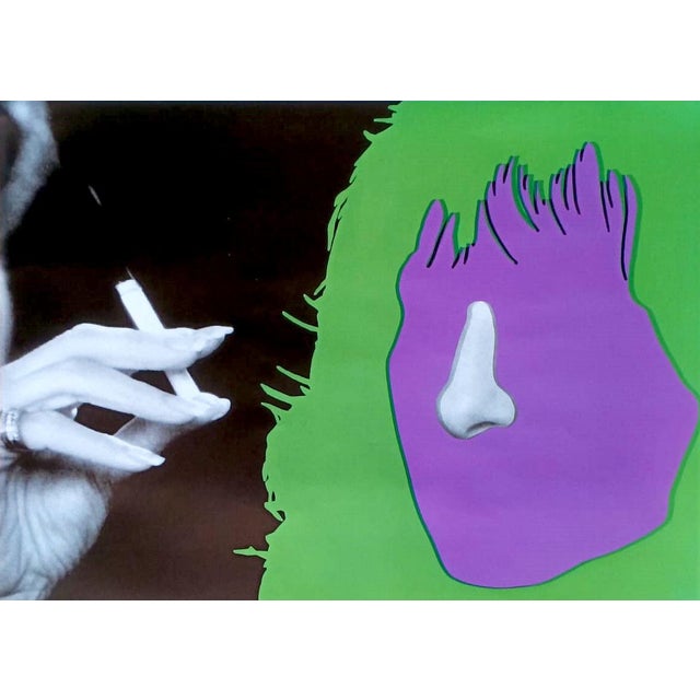 Contemporary John Baldessari Untitled Official Exhibition Poster For Sale - Image 3 of 3
