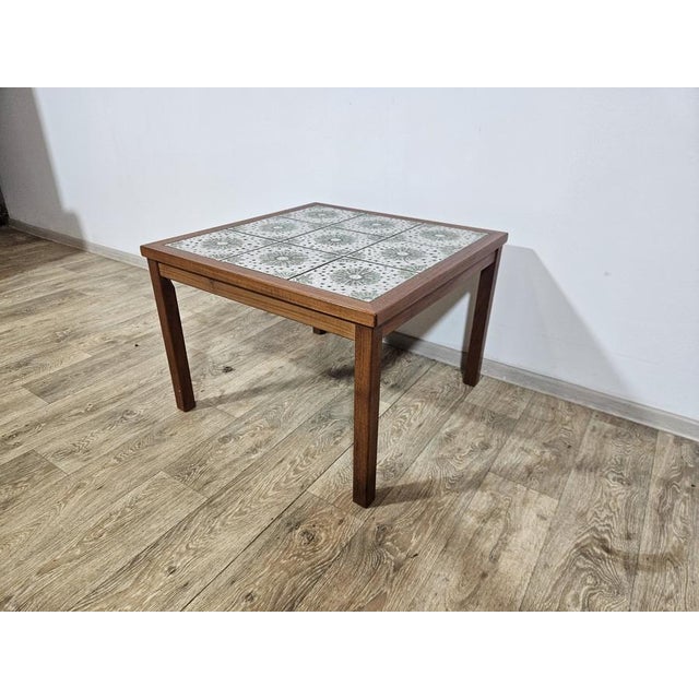 Teak Table with Ceramics, Denmark, 1960s For Sale - Image 9 of 15