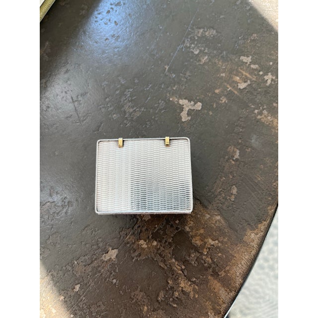 Realism 1990s Sterling Silver Miniature Picnic Hamper Pillbox For Sale - Image 3 of 11