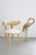 Umberto Mascagni Armchair Beautifully shaped, delicate chair Ideal for a dressing table or lady's desk Sky leather...