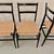 Cassina Vintage Leggera Chairs in Rope and Black Wood by Gio Ponti for Cassina, 1950s, Set of 4 For Sale - Image 4 of 12